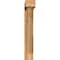 Ekena Millwork Traditional Block Rough Sawn Bracket w/ Offset Brace, Western Red Cedar, 6"W x 34"D x 38"H BKT0604X34X38TRA05RWR - alternate 2
